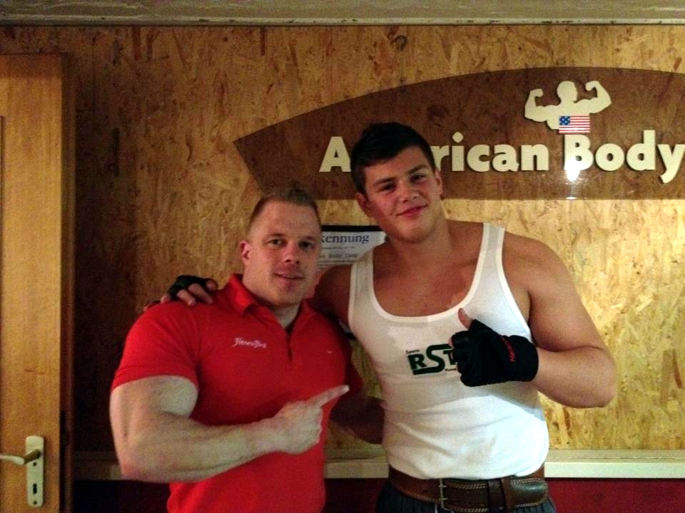 Mit Laki im American Body Camp.